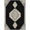 Homeroots 8' X 10' Black Gold And Gray Oriental Washable Indoor Outdoor Area Rug 598385 - alternate 3