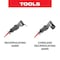 Diablo Amped Demo Demon 9 in. Carbide Tipped Reciprocating Saw Blade 5/7 TPI DS0906CWSA - alternate 3