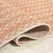 Jonathan Y Chevron Modern Concentric Squares Orange/Cream 5 ft. x 8 ft. Indoor/Outdoor Area Rug SMB206C-5 - alternate 4