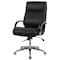 We'Re It Chuze, the Big & Tall it Office Chair with Black Bonded Leather, 300 lb Weight Capacity OFD-553-BLK - alternate 1
