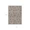 Homeroots 10' X 14' Taupe And Ivory Geometric Washable Indoor Outdoor Area Rug 613054 - alternate 3