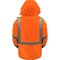 Reflective Apparel ANSI Type R Class 3 Waterproof 3-Seasons Parka, Outer Shell 431ST-OB-SM - alternate 2