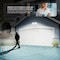Globe Electric Wi-Fi Smart Motion Security Light, LED Lamp, Bright White, 2200 Lms, 4000K Color Temp, White Fixture 17000274 - alternate 2