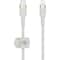 Belkin USB-C TO LTG, BRAID SIL, 2M, WHT CAA011BT2MWH - alternate 2