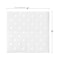Smarty Had A Party White with Silver Dots Paper BeverageCocktail Napkins 600 Napkins, 600PK 2293-CASE - alternate 7