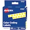 Avery Permanent Self-Adhesive Round Col, PK450 5792 - alternate 1