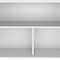 Homeroots 41in Dark Brown and White Wood Kitchen Island Set With Storage 519044 - alternate 2