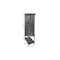 Homeroots 40in Distressed Wash Dark Gray Solid Wood Two Door Accent Cabinet 490160 - alternate 7