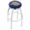 Holland Bar Stool Co 30" Chrome Marquette Swivel Bar Stool, Accent Ring L8C2C30Mrqtte - alternate 1