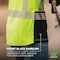 Ergodyne S Lime Class 2 Hi-Vis Long Sleeve Shirt Womens 8278BK - alternate 6