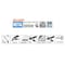 Cmt RECIPROCATING SAW BLADES for METAL (BIM) 9inx 18TPI (5-PCS.) JS1122EF-5 - alternate 4
