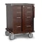 Gerstner 5-Drawer Dark Oak Compact Roller Cabinet GI-R20-D - alternate 4