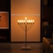 Vintiquewise Chabad Style Silver Finish Hanukkah Menorah for Entryway, Living Room, Office, and Kitchen with QI004693.SL - alternate 4