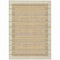 Homeroots 5' X 8' Ivory And Beige Striped Washable Indoor Outdoor Area Rug 610475 - alternate 4