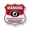 Signmission Neighborhood Crime Watch Shield Sign War, 6 Inch X 6 Inch, Plastic Sign SHI-P-6-387 - alternate 1