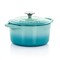 Crock-Pot Artisan 2 Piece 3 Quarts Enameled Cast Iron Dutch Oven in Aqua Blue 124962.02 - alternate 1