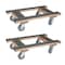 Mytee Products H-shaped Moving Dolly w/ Non-Marking Casters - 18in x 30in, 2PK MD-H1830x2 - alternate 6