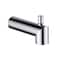 Kibi Circular Wall Mounted 1/2 in Slip-On Tub Spout with Diverter, Chrome TS102CH - alternate 1