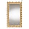 Baxton Studio Vadim Antique Gold Wood Accent Mirror with Seashell Border 254-14108-ZORO - alternate 4