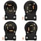 Ac Works Locking Plug, L15-20P, 20 A, 250V AC, Three Phase, Black ASEL1520P - alternate 6