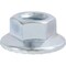 Auveco Spin Lock Nut withSerrations 5/16-18 Thread 13/16in O.D. - Zinc, 100PK 24164 - alternate 1