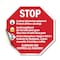 Signmission Stop Lockout All Moving Equipment P, 10 Inch X 10 Inch, Vinyl Decal OC-D-10-112 - alternate 1