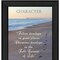 Homeroots Set Of Two Character 1 Black Framed Print Wall Art, 2PK 405749 - alternate 3