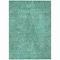 Homeroots 5' X 8' Teal Blue And Charcoal Geometric Washable Indoor Outdoor Area Rug 577602 - alternate 2