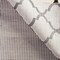 Homeroots 6' x 9' Ivory Striped Weave Non Slip Rug Pad 392332 - alternate 1