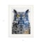 Homeroots Night Owl 2 White Framed Print Wall Art 405102 - alternate 3