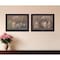 Homeroots Set Of Two Love Never Fails 3 Black Framed Print Wall Art, 2PK 407165 - alternate 3