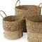 Homeroots Set of Three Brown Wicker Basket, 3PK 392157 - alternate 6