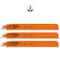 Cmt RECIPROCATING CARBIDE BLADES 9inx 8TPI for METAL (3-PCS.) JS1155CHM-3 - alternate 2