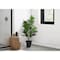 Monarch Specialties Artificial Plant, 28" Tall, Garcinia Tree, Indoor, Faux, Fake, Floor, Greenery, Potted, Real Touch I 9504 - alternate 1