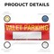 Signmission Valet Parking Variable, 48 Inch x 120 Inch, Vinyl Banner B-120-30906 - alternate 2