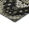 Homeroots 10' X 14' Black Ivory And Taupe Medallion Washable Indoor Outdoor Area Rug 588995 - alternate 4