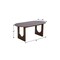 Homeroots 79" Walnut Solid Wood Double Pedestal Base Oval Dining Table 712142 - alternate 3
