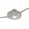 Homeroots 62" Brass Reading Floor Lamp With White Frosted Glass Drum Shade 523408 - alternate 4