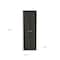 Homeroots 71in Dark Brown Wood Pantry Or Storage Closet 477592 - alternate 3