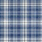 Homeroots 3' X 5' Navy Blue And Ivory Plaid Washable Indoor Outdoor Area Rug 597117 - alternate 6