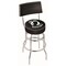 Holland Bar Stool Co 25" Chrome 2-Ring POW/MIA Swivel Bar Stool, Back L7C425POWMIA - alternate 1