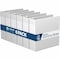 Davis Group Premium Economy, Angle D Ring, Binder, (White, 3"), PK6 2305-00-06 - alternate 1