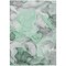 Homeroots 3' X 5' Green Abstract Washable Non Skid Indoor Outdoor Area Rug 559508 - alternate 3