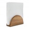 Homeroots Free Standing 5.88in Wood Napkin Holder 478223 - alternate 2