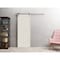 Vdomdoors Modern Barn Door 42" x 80" inches / Mela 7001 Painted Creamy / 6.6FT Silver Rail Track Heavy Hardwa MELA7001BD-S-CRF-42 - alternate 1