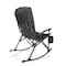 Picnic Time Family Of Brands Outdoor Rocking Camp Chair, Gunmetal Gray 805-01-105-000-0 - alternate 5