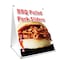 Signmission Bbq Pulled Pork Sliders, 24 Inch x 18 Inch A-frame Yard Sign, Plastic Sign SBC-1824-Bbq Pulled Pork Sliders - alternate 1