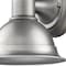 Homeroots Brushed Silver Aluminum Wall Sconce 398464 - alternate 3