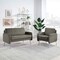Office Star Products Sofa, CharcoalFabric, Polyester, 350lb Cap. SL5602-SK2 - alternate 4