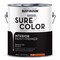 Rust-Oleum Sure Color Flat Black Water-Based Paint + Primer Interior 1 gal 380216 - alternate 1